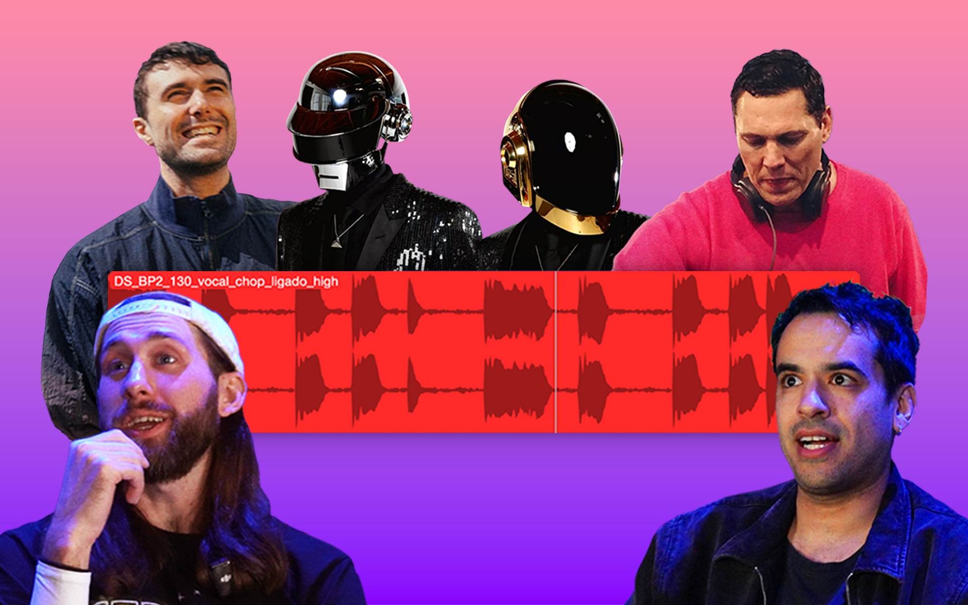 Samples - Producteurs Réagissent Aux Samples EDM Célèbres (Daft Punk, Tiësto et Plus)