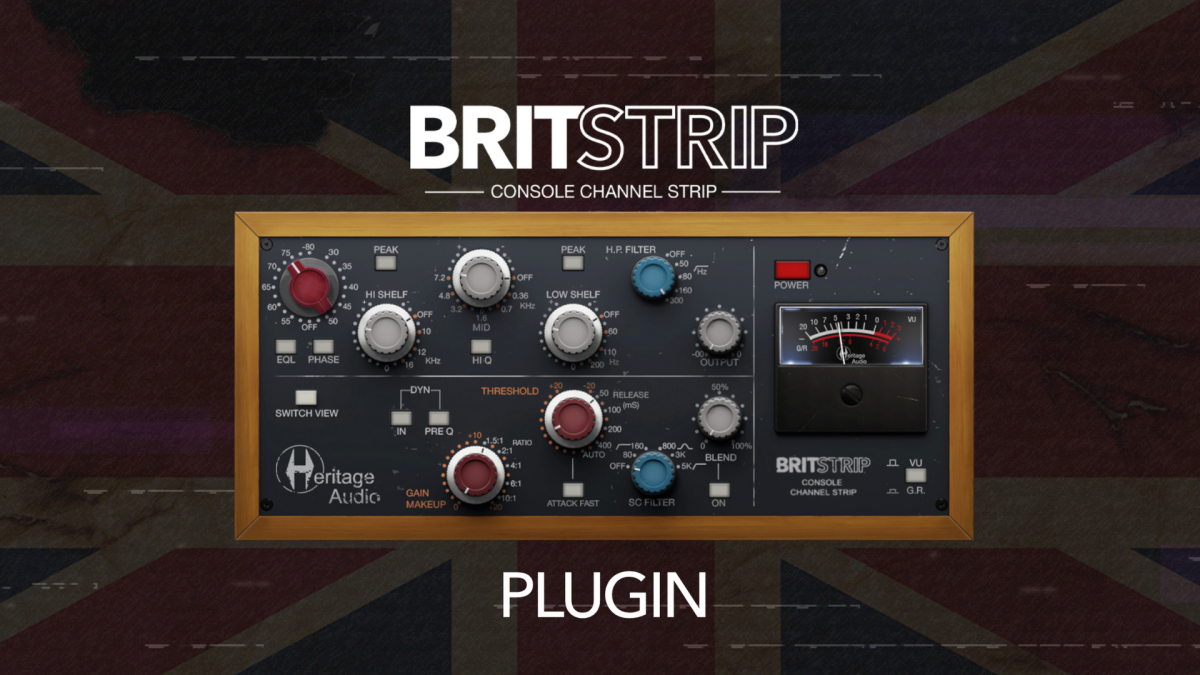 Audio - Heritage Audio lance le plug-in Britstrip