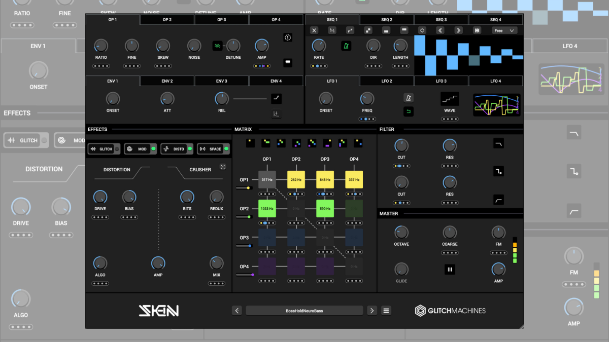 synthé - Glitchmachines dévoile un nouveau synthé virtuel : Skein