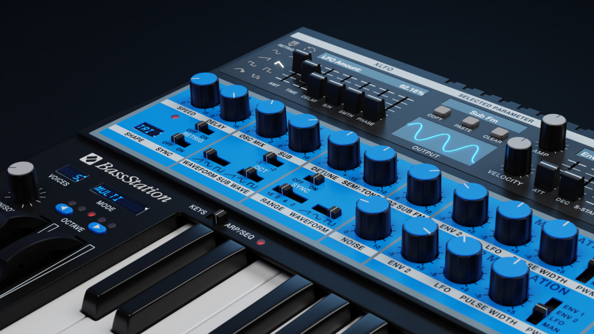 Novation - Dévoilement de Bass Station par Novation et Gforce Software