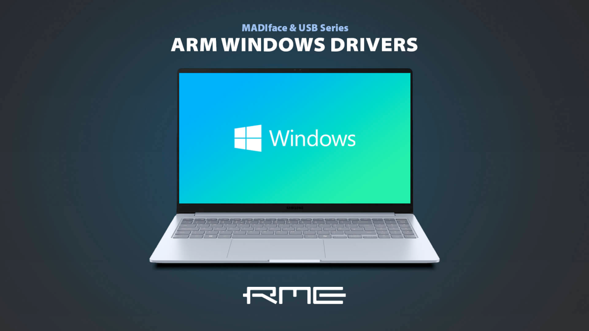 Windows - RME dévoile les pilotes Windows 11 Arm 64 bits