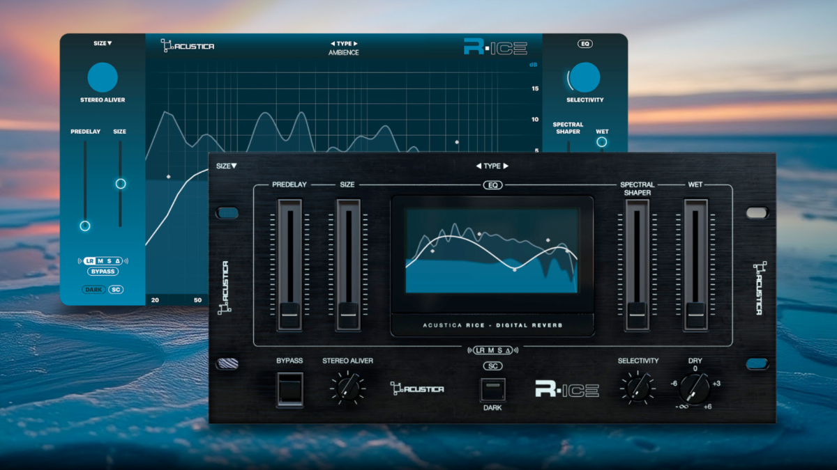 réverbe - Découvrez la nouvelle réverbe virtuelle Ricen d'Acustica Audio