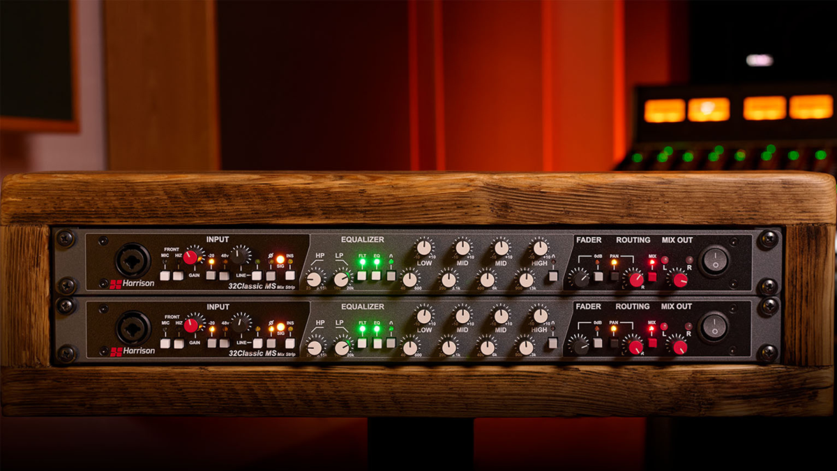 Console - Découvrez la Tranche de Console 32classic MS par Harrison Audio