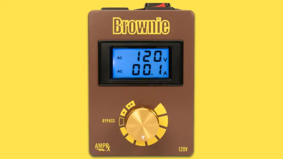 tension - Maîtrisez la tension d'alimentation de votre ampli avec Brownie