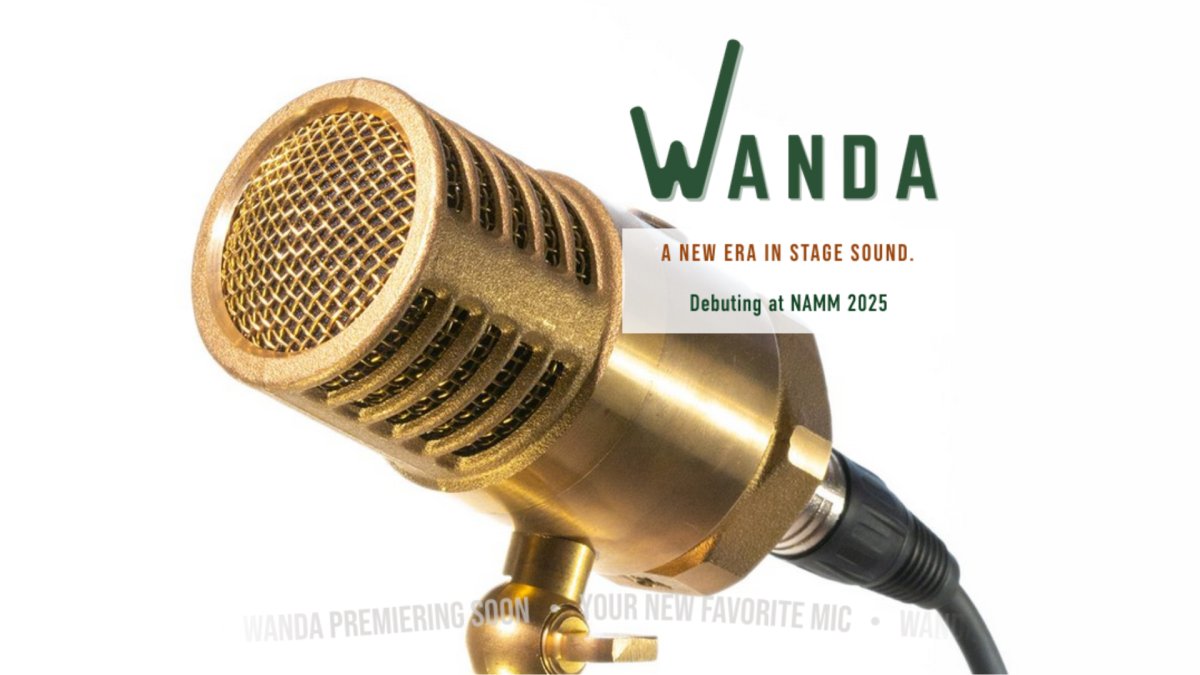 micro - Découvrez le nouveau micro Wanda par Ear Trumpet Labs!