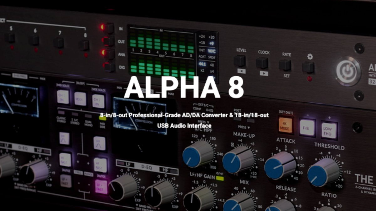 SSL - Découvrez l'Alpha 8 de Solid State Logic: La Nouvelle Révolution