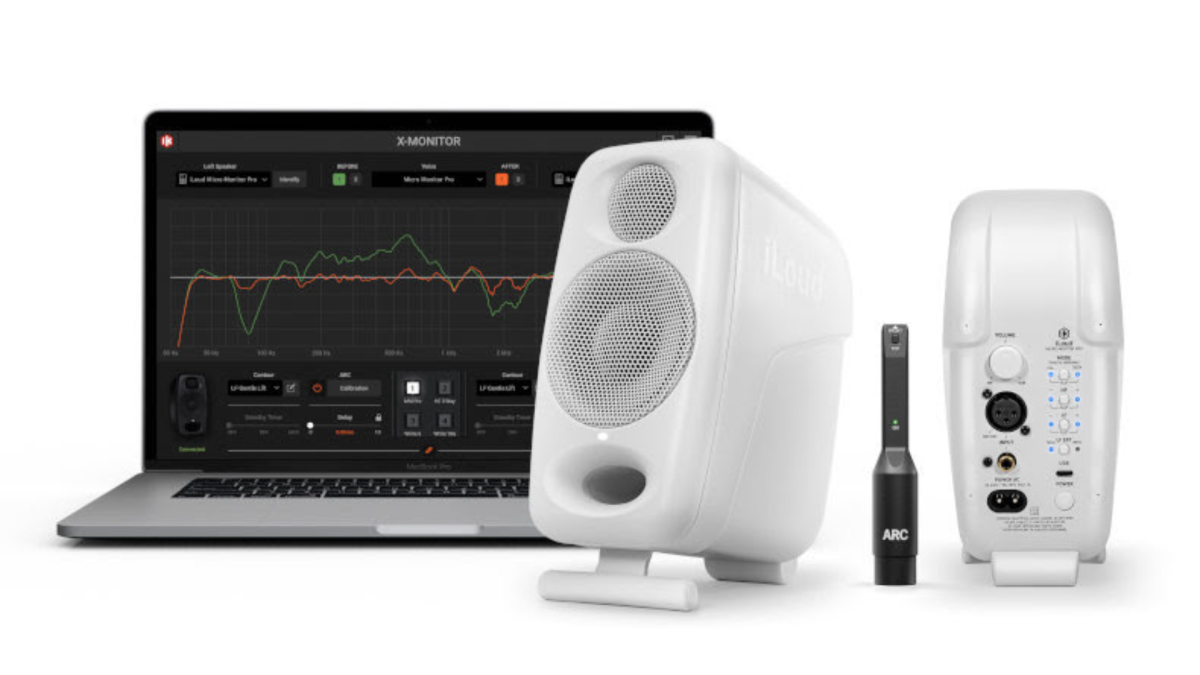 enceintes - Ik Multimedia lance les enceintes Iloud Micro Monitor Pro en blanc