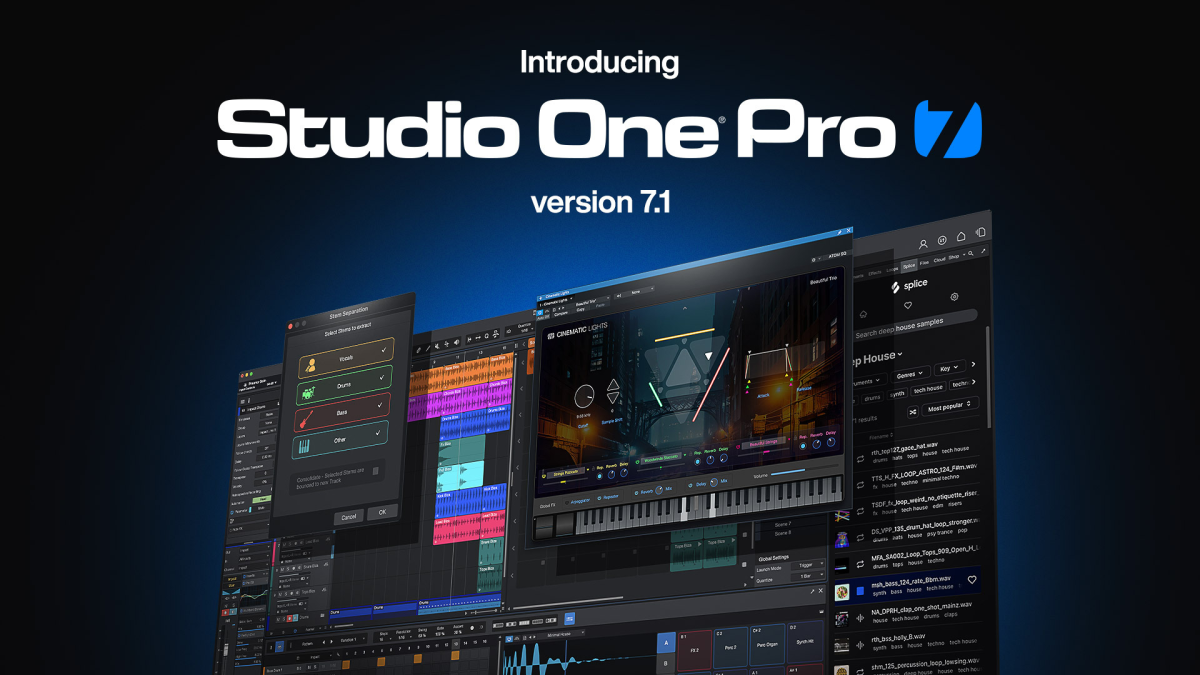 instrument - Découvrez le nouvel instrument virtuel de Studio One Pro 7!