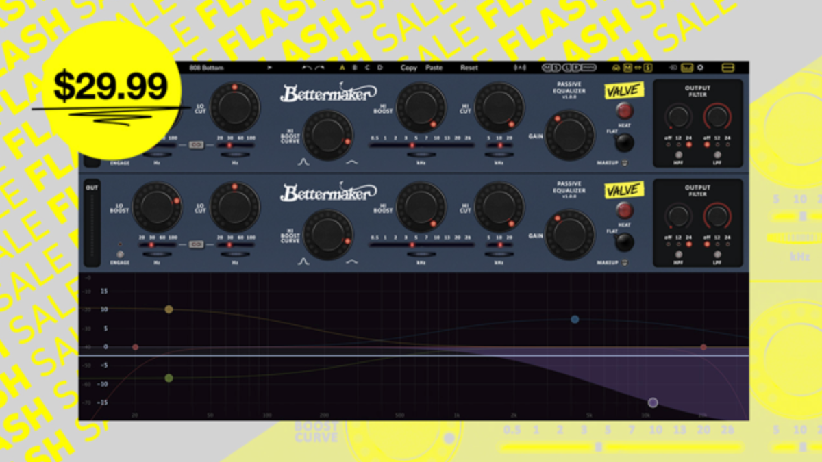 EQ - Promo exclusive: le passive EQ de Bettermaker sur Plugin Alliance!