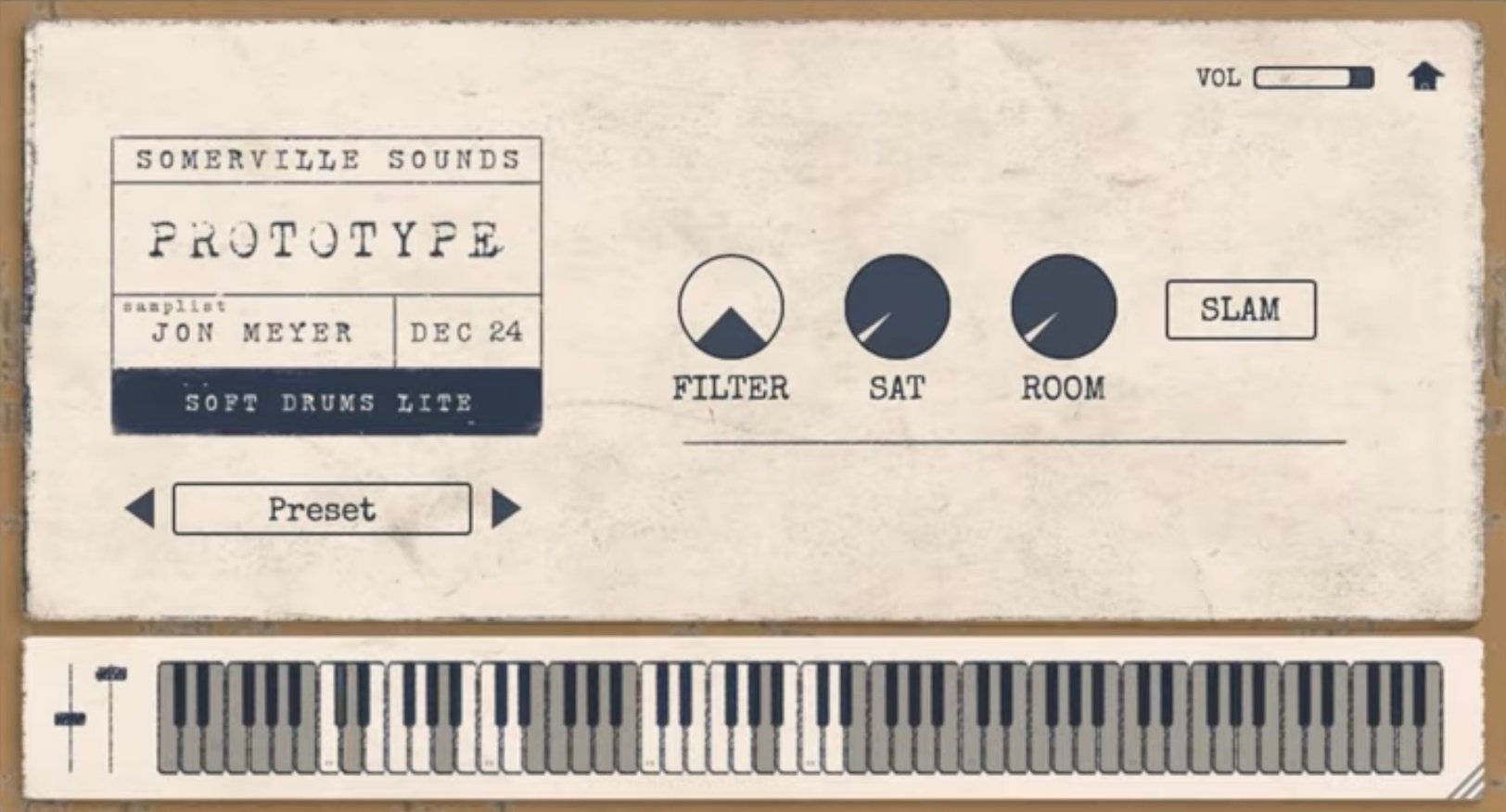 version - Nouvelle version gratuite de Soft Drums Lite par Somerville Sounds