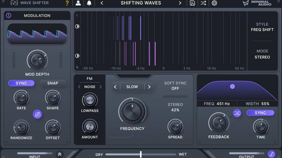 Audio - Minimal Audio dévoile Wave Shifter