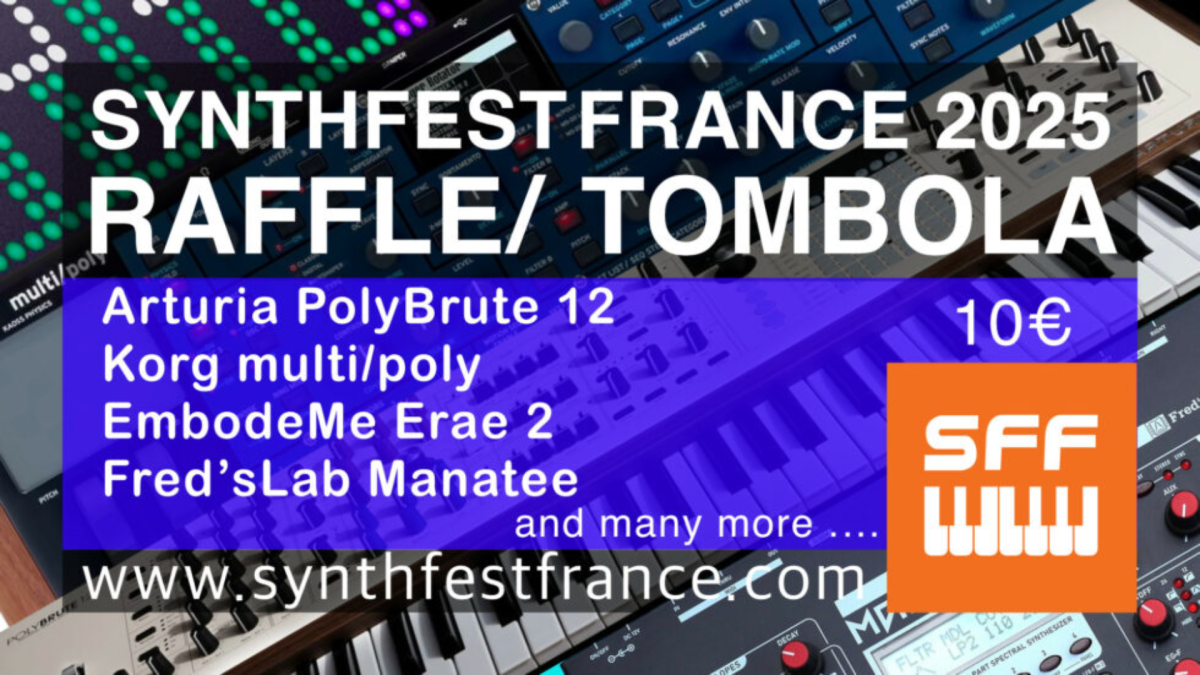 Polybrute - La 12e édition du Synthfest : Gagnez un Polybrute 12 !