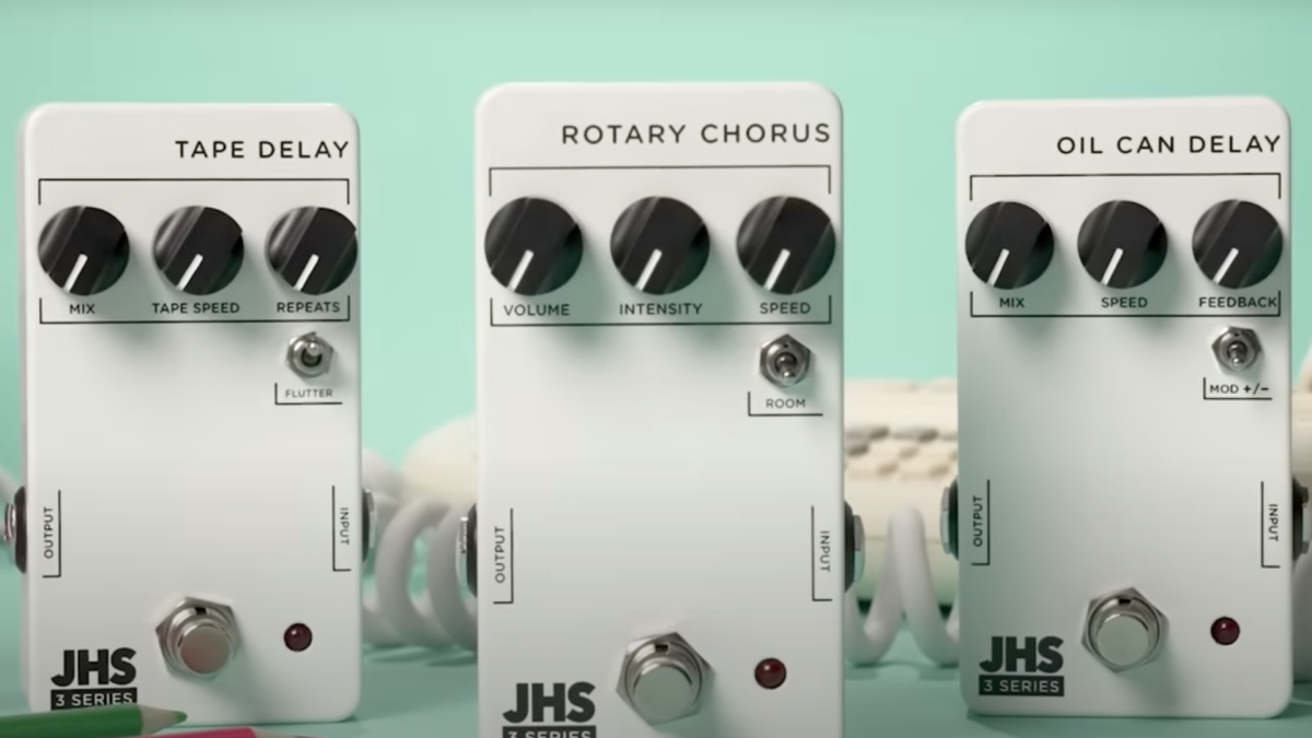 Pédales - Trois Pédales Intègrent La 3 Series De JHS Pedals