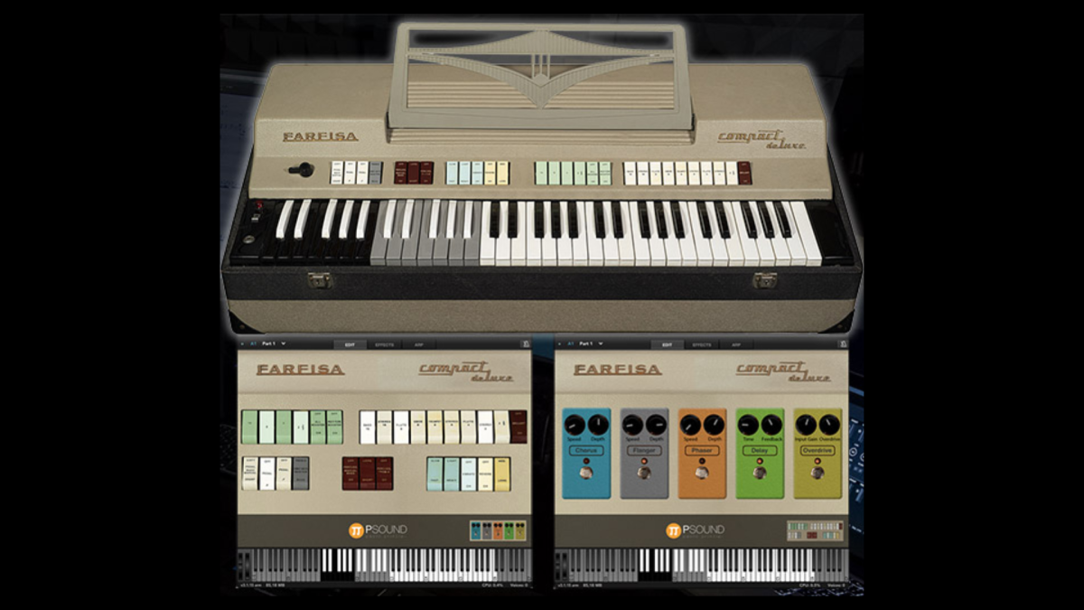 Farfisa - Psound Sort Farfisa Compact pour l'UVI Workstation