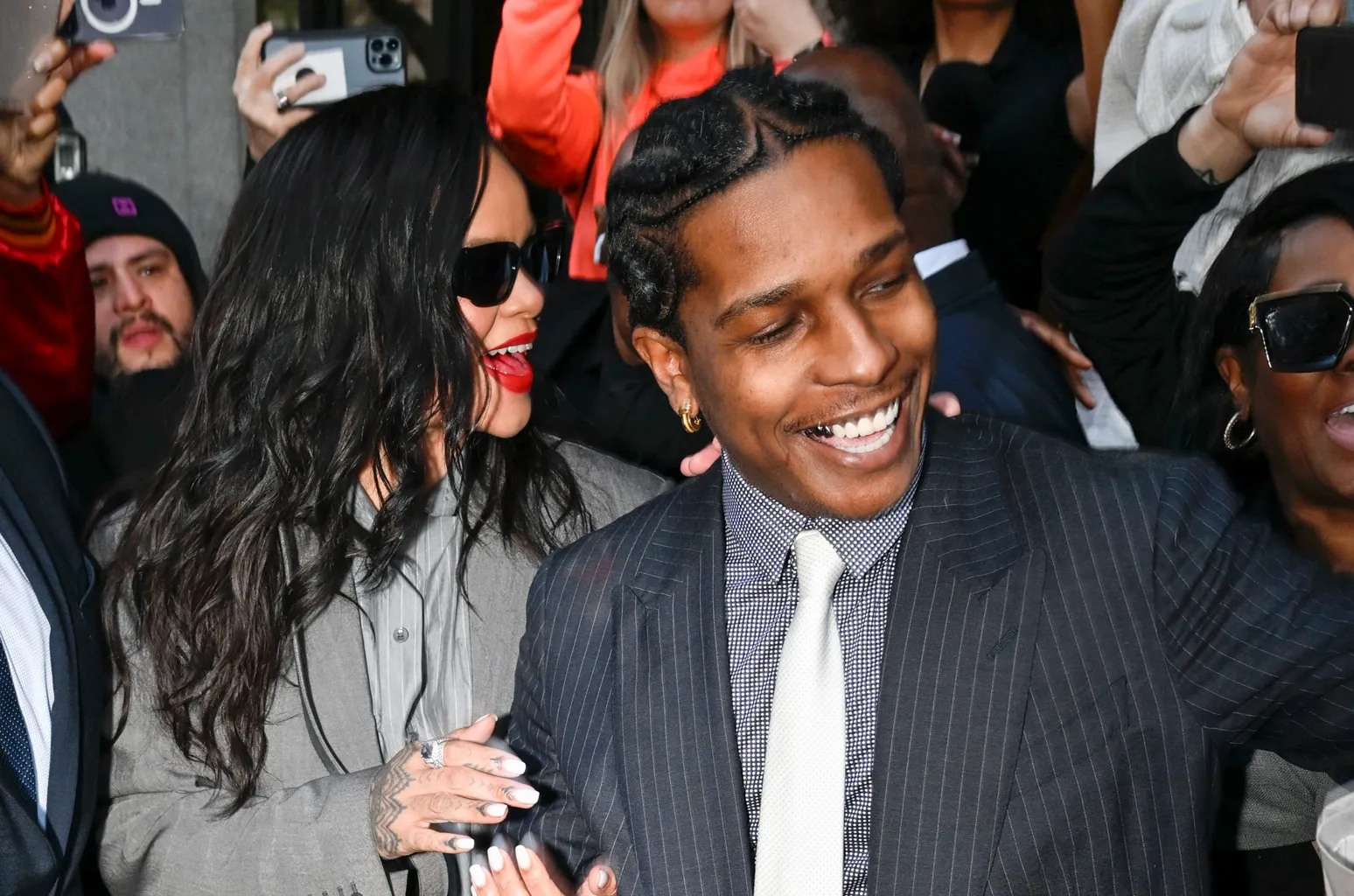 bébé - A$ap Rocky et Rihanna promettent de nommer leur prochain bébé d'après l'avocat du rappeur après leur victoire au procès