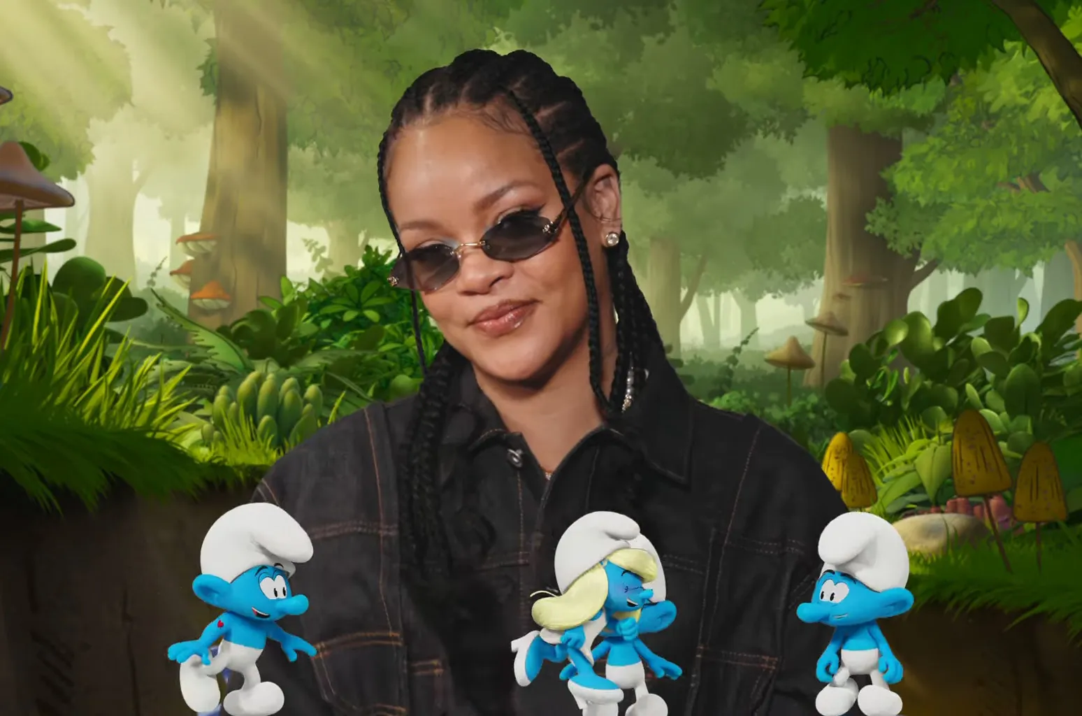 Rihanna - La Smurfette de Rihanna fait ses débuts dans la première bande-annonce des « Schtroumpfs » avec une nouvelle chanson de Cardi B : regardez