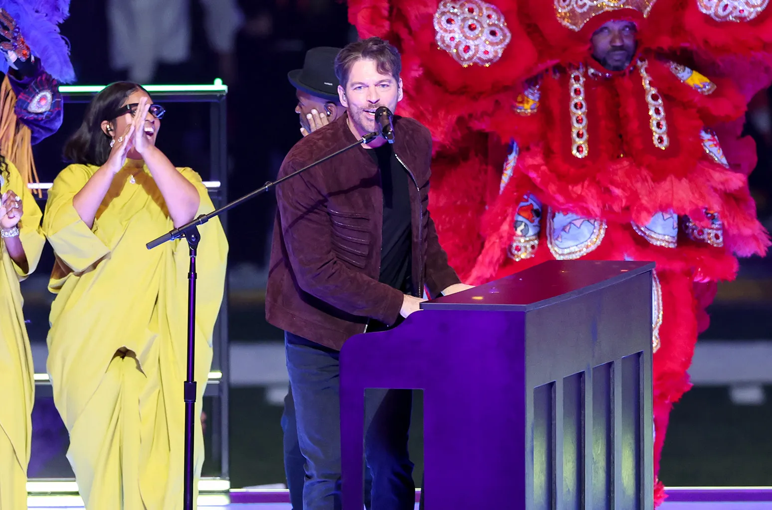 Mardi - Harry Connick Jr. Ouvre le Super Bowl Lix avec une Performance Festive de « Go To The Mardi Gras »