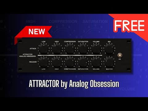 Plugin - Analog Obsession Lance Un Plugin Attractor Dynamics Gratuit Pour Mac Et Windows