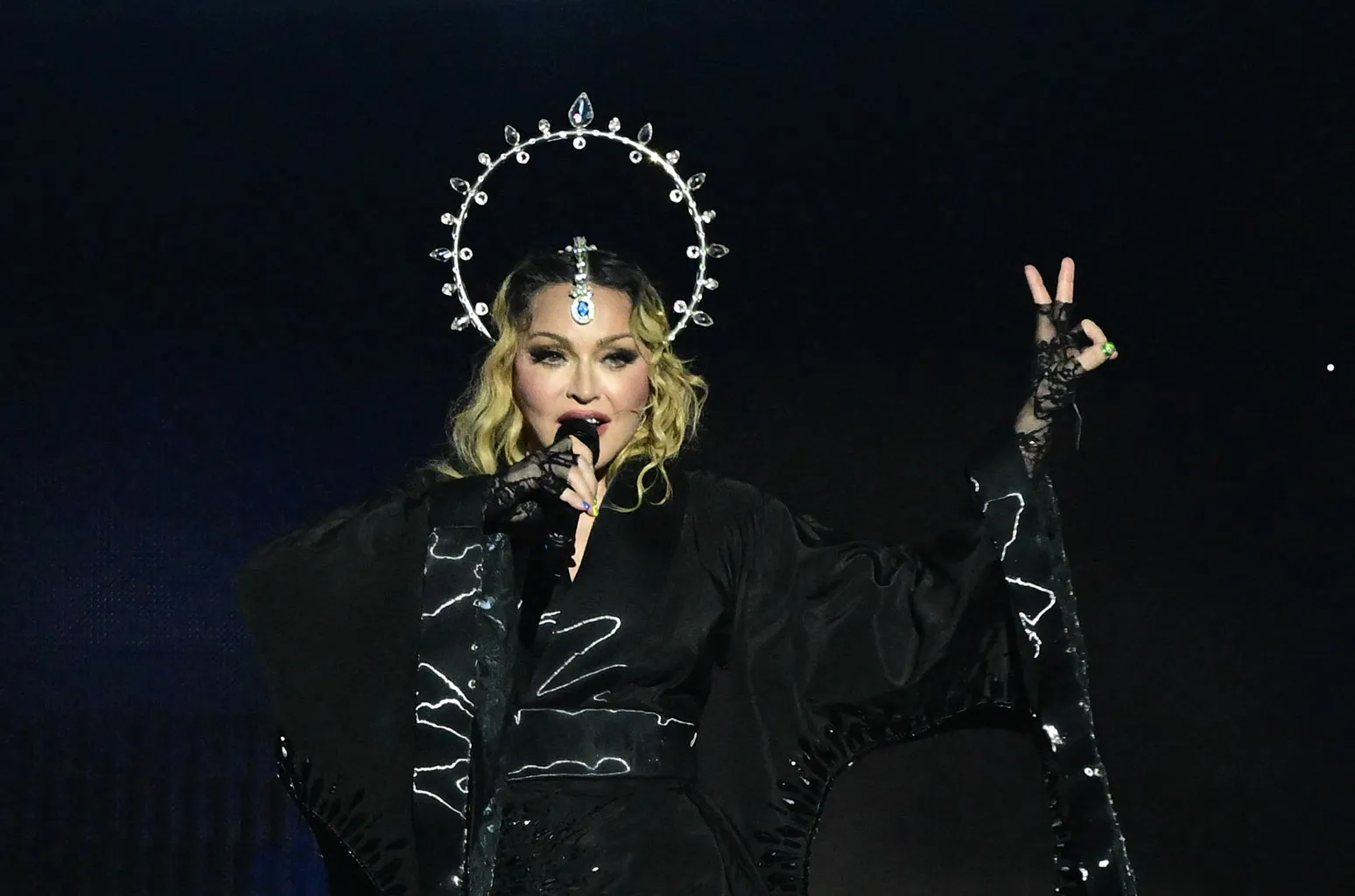 Madonna - Madonna réagit au post de Donald Trump le qualifiant de « roi » : « Si c'est une blague, je ne ris pas »