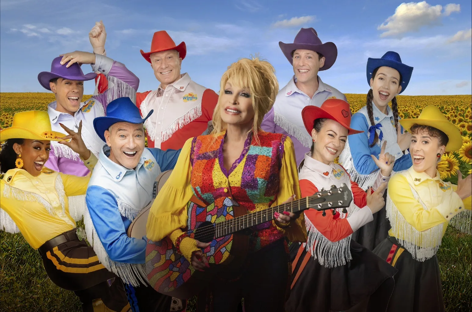 Dolly - Dolly Parton rejoint l'album country des Wiggles avec la sortie du double single « friends ! » et « counting 1 to 5 » : écoutez maintenant