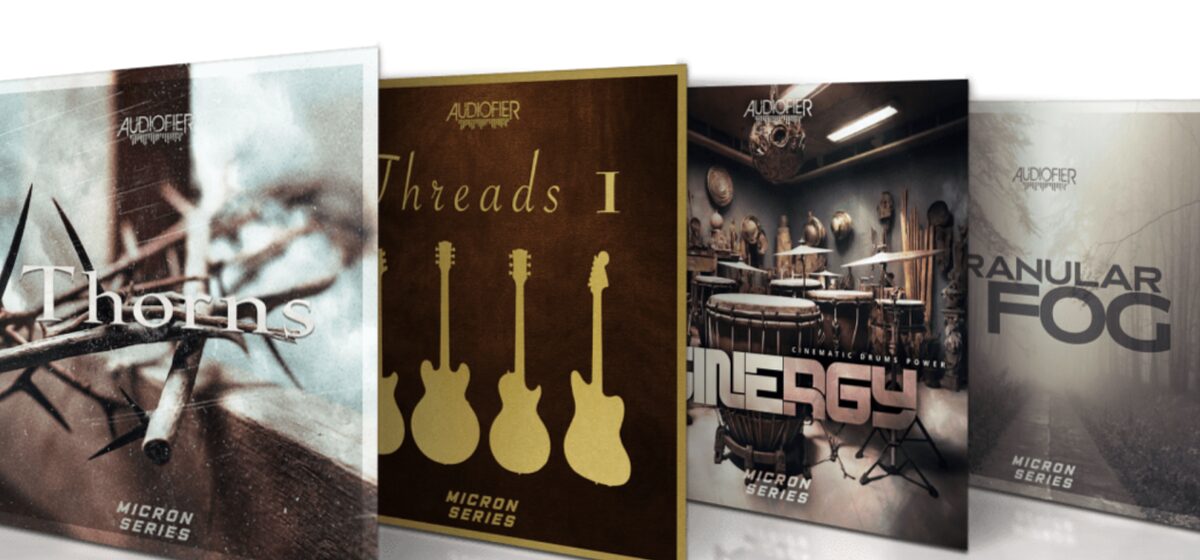 Micron - Audiofier enrichit sa série Micron avec 4 nouvelles bibliothèques