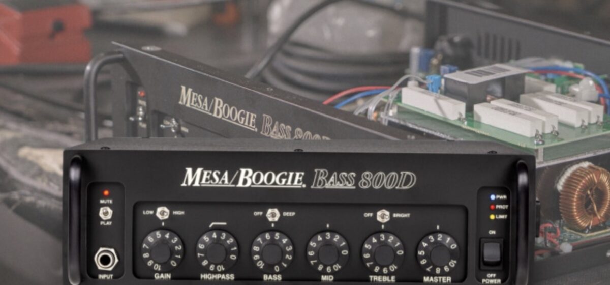 Bass-800d - Mesa Boogie Présente Le Bass-800d