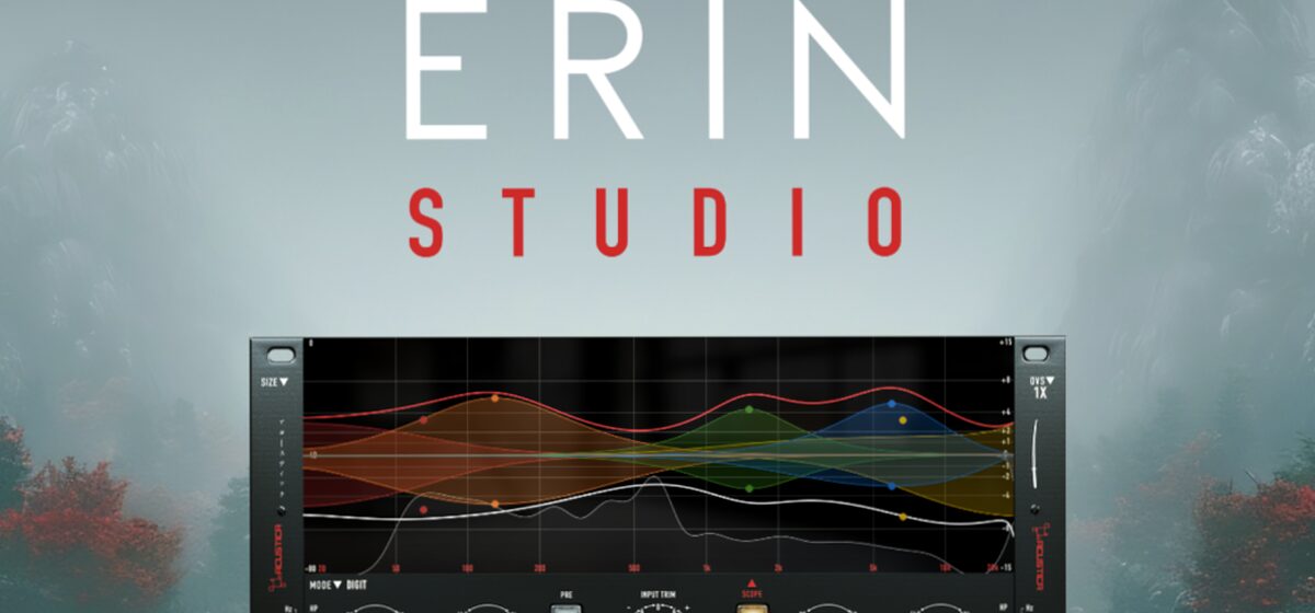 Studio - Erin Studio est maintenant disponible chez Acustica Audio
