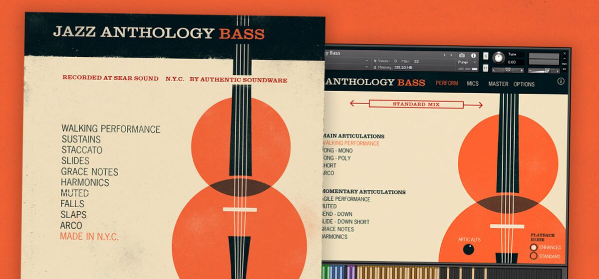 Sortie - Authentic Soundware présente la Sortie Jazz Anthology Bass