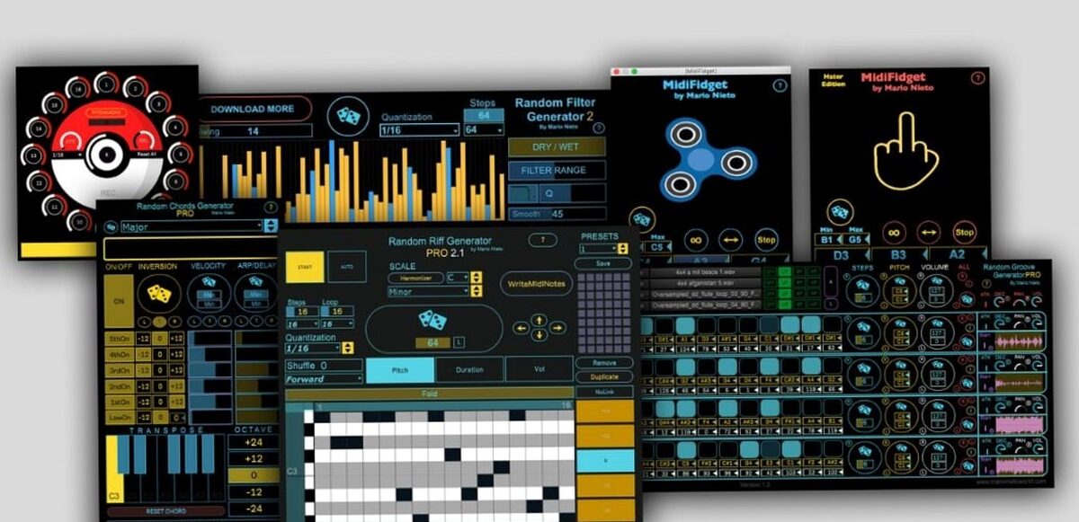 Pack - Obtenez gratuitement le Max For Live Legacy Pack de Mario Nieto