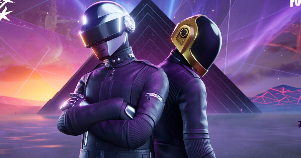 Daft - L'expérience Daft Punk dans Fortnite présentera 31 chansons du duo