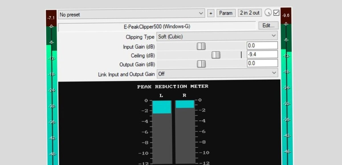 plugin - Windows-g lance E-peakclipper500, un plugin Clipper Jsfx gratuit
