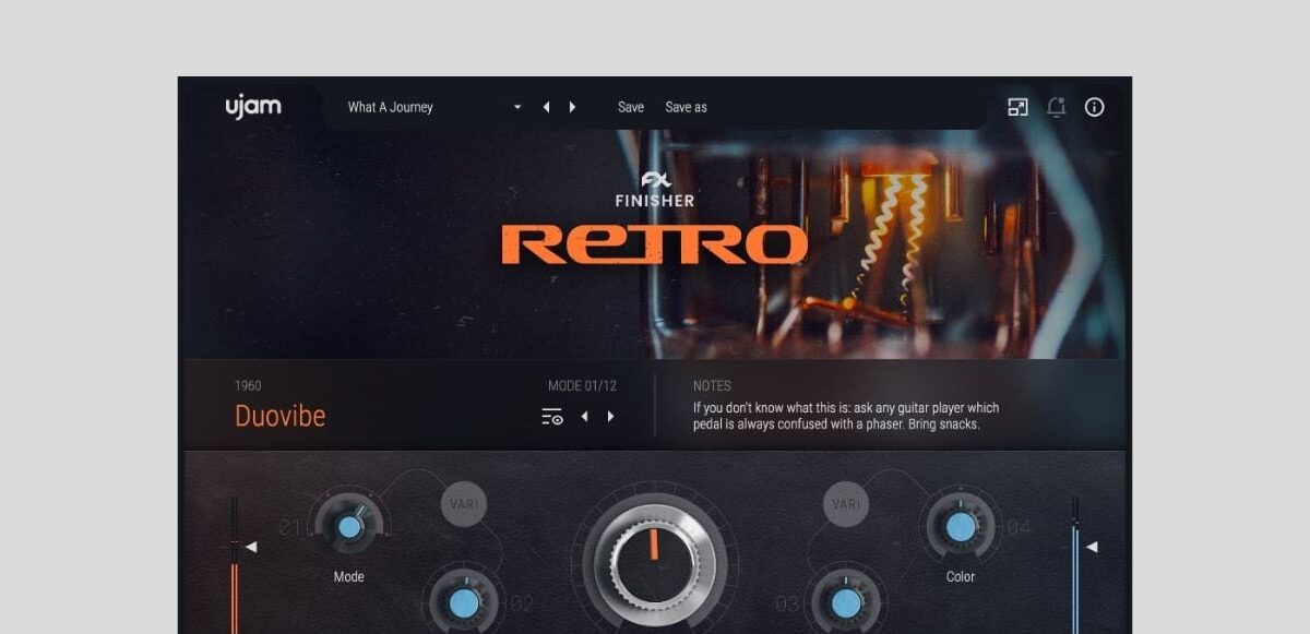 plugin - Ujam propose le plugin multi-effet Finisher Retro gratuitement pour une durée limitée