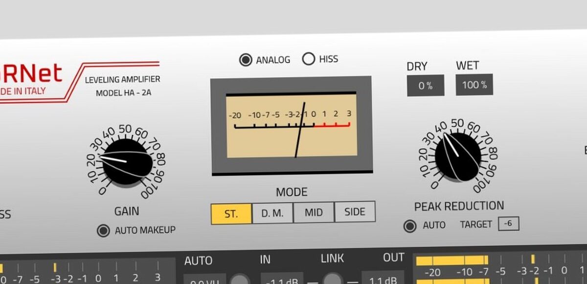 compresseur - Le compresseur opto La-2a de Hornet Audio Ha2a est gratuit pendant 48 heures seulement !