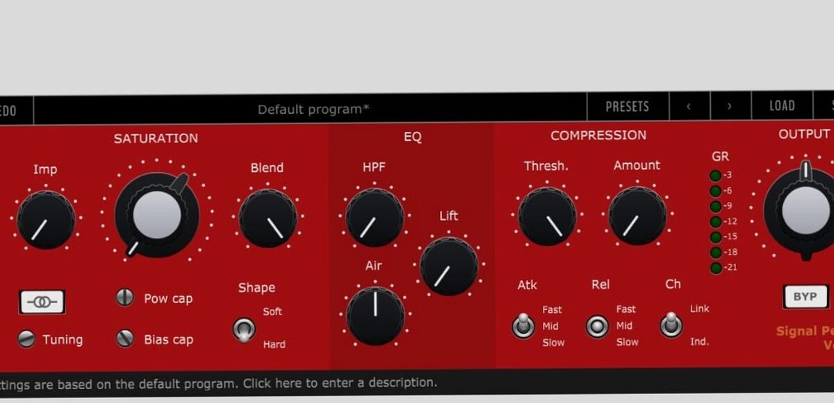 plugin - Signal Perspective lance Pyrite, un plugin de simulation de préampli gratuit