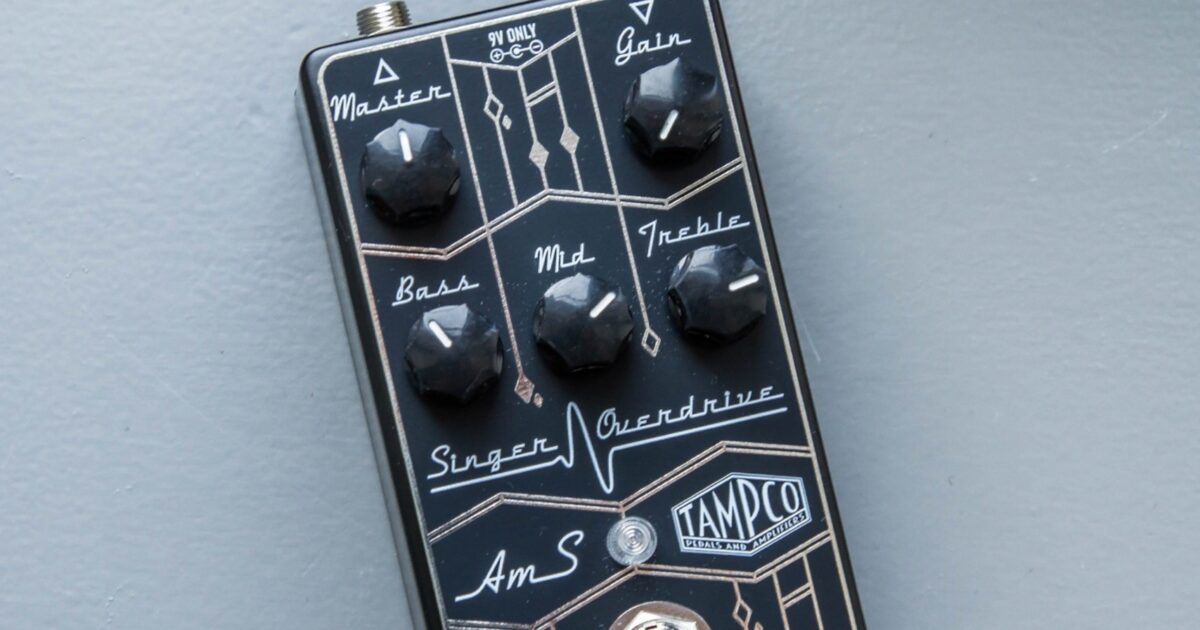 pédale - Test de la pédale Tampco Singer Overdrive MKII