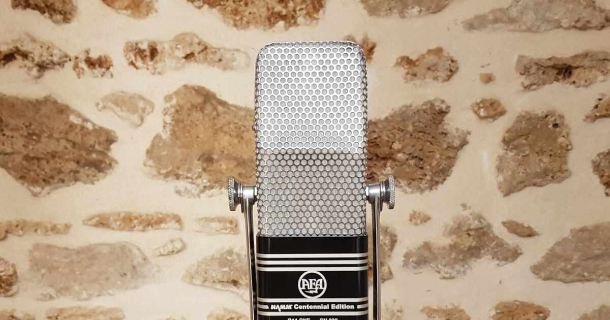 microphone - Test du microphone AEA R44-CE
