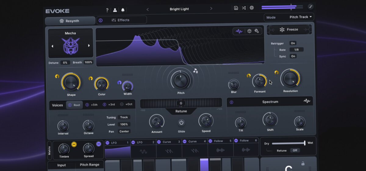 Evoke - Minimal Audio lance Evoke, un moteur de resynthèse vocale