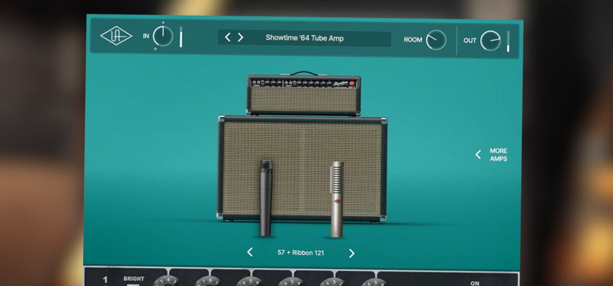 Amp - UAD Showtime '64 Tube Amp : Un logiciel gratuit à découvrir