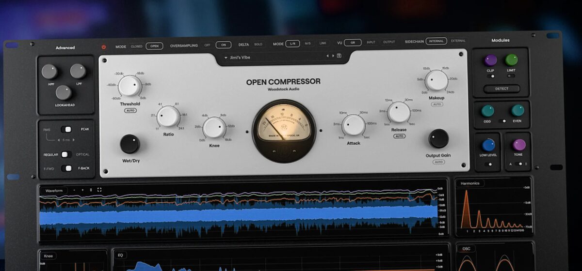 Compresseur - Compresseur Ouvert Audio de Woodstock : Qu'est-ce que c'est ?