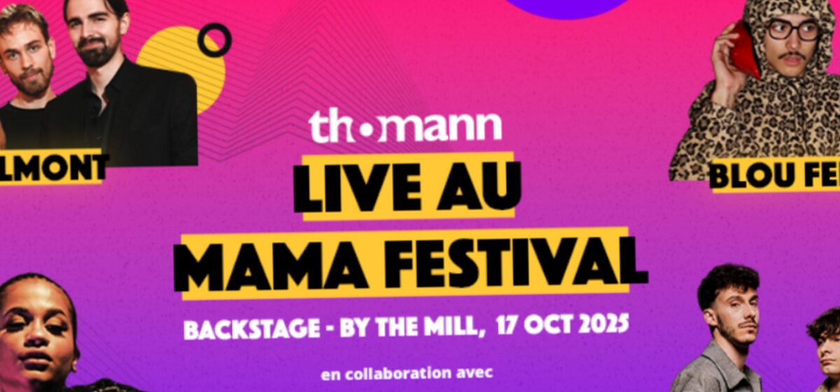 Sennheiser - Thomann et Sennheiser annoncent une soirée concert au Mama Festival 2025