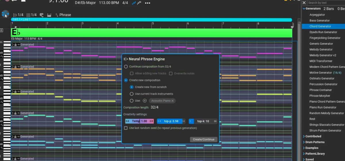 Sortie - Développements musicaux : Sortie de RapidComposer 6