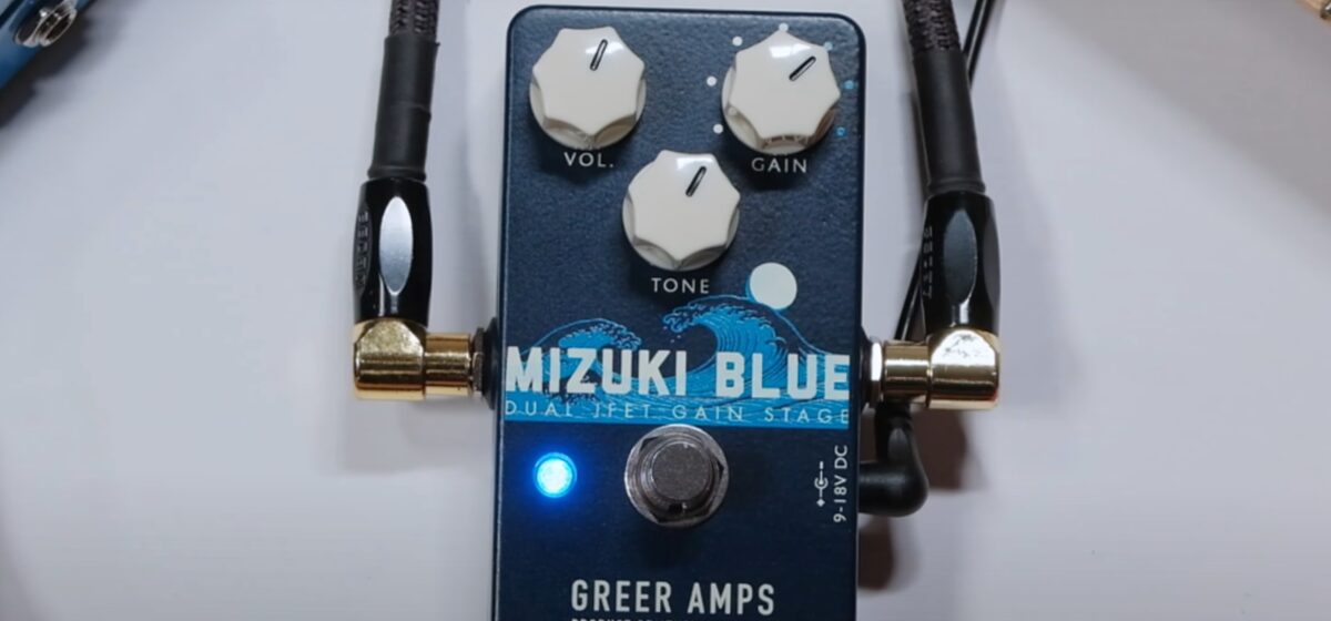 Mizuki - Greer Amps dévoile la Mizuki Blue