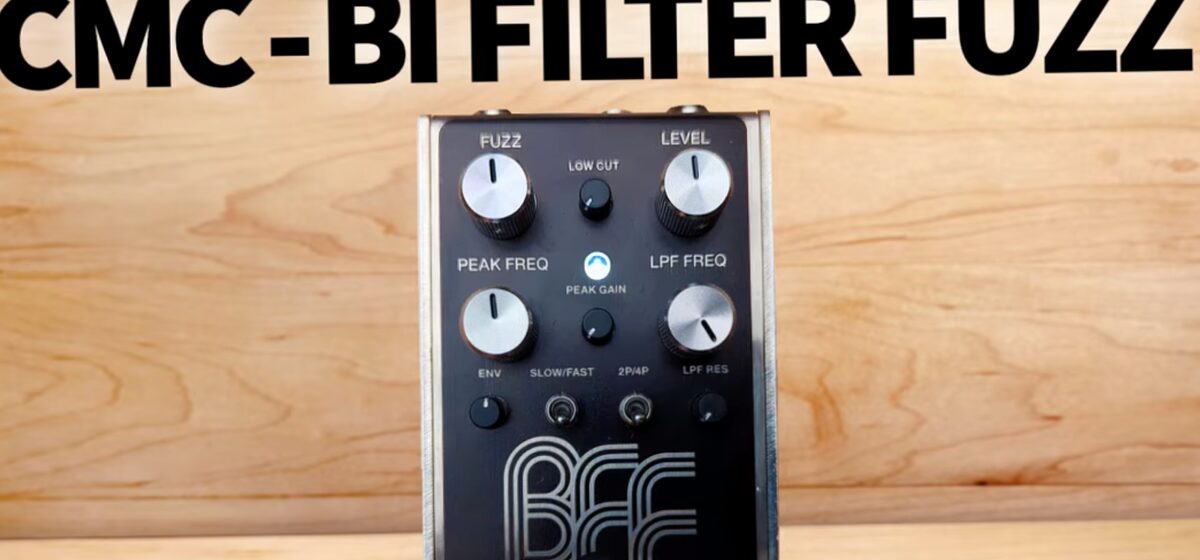 Fabricant - Cmc Audio, le Fabricant Belge, Lance le Bi Filter Fuzz