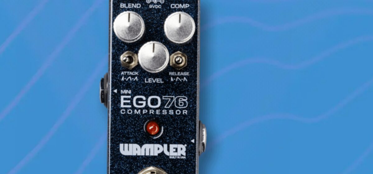 Compressor - Wampler Pedals Présente Le Mini Ego 76 Compressor