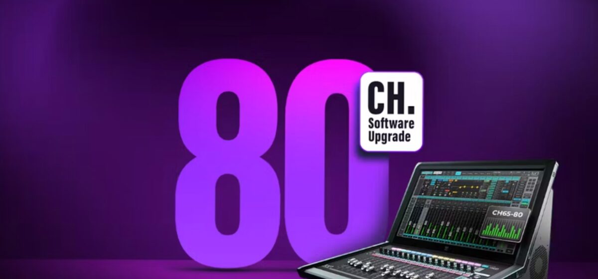 Console - Waves augmente La Console Emotion Lv1 à 80 canaux