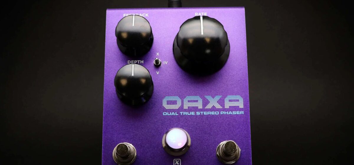 phaser - Lancement du phaser stéréo L'oaxa de Keeley Electronics : Découvrez ses caractéristiques clés