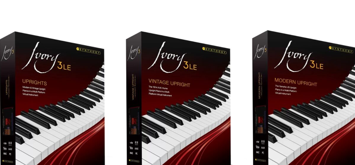 Ivory - Synthogy Lancement d'Ivory 3 : Le Modern Upright et le Vintage Upright