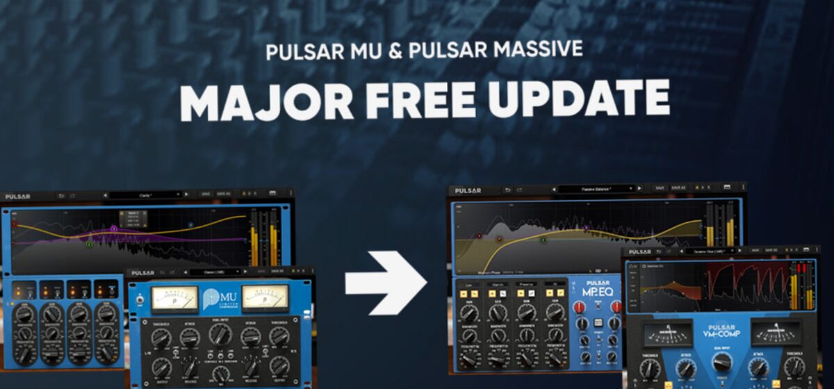 Pulsar - Mu devient Vm-comp et Massive devient Mp-eq chez Pulsar Audio