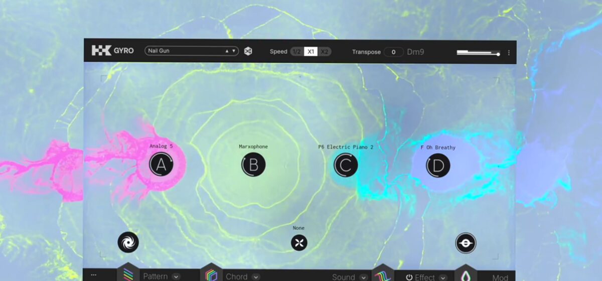 Générateur - 10k Audio Présente Gyro, Un Générateur De Boucles Mélodiques En Temps Réel