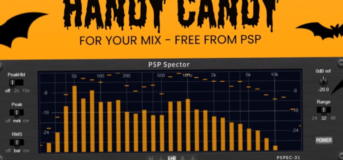 Spector - Pspaudioware présente Psp Spector, un analyseur de spectre à 31 bandes